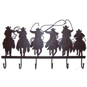 METAL COWBOY WALL HOOKS