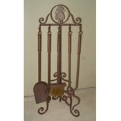 METAL COWBOY FIREPLACE KIT