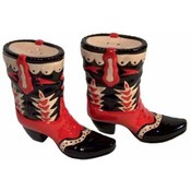 Red Boot Salt &amp; Pepper Set