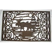 27"X17" Moose Door Mat