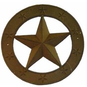 11 1/4"X 11 1/4" Star In Circle
