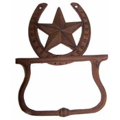 Cast Iron Star Towel Holder