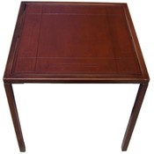 Wood/Metal Horse end table