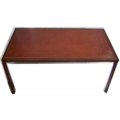 Wood/Metal horse coffee table