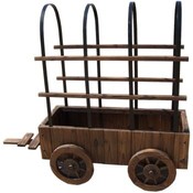 Wood Wagon / planter