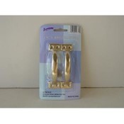 2 pc 4" Brass Door Pulls