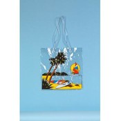 Plastic Clear Tote Bag 15" x 15 "