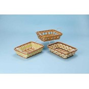 Wicker Basket With Handles Rectangular
