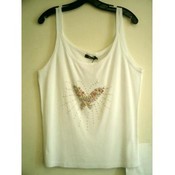 Ladies Plus Sizes Sweater Knit Embellished Tops