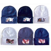 Beanie with Flag + Eagle Logos