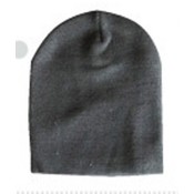 Black Cuffless Beanie