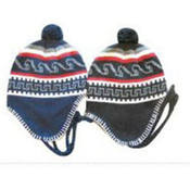 Ear Cover Knit Hat - Men