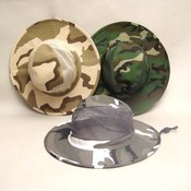 Meshed Army Bucket Hat 4 Assorted Styles