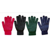 Assorted Solid Glove with Dots
