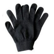 Black Solid Magic Glove - Lady