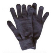 Black Solid Magic Glove - Men
