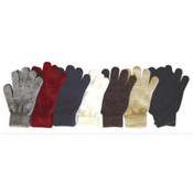 Assorted Chenille Glove - Lady