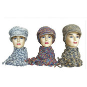 Knit Hat And Scarf Set