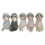 Knit Hat And Scarf Set