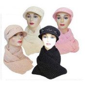 Knit Hat And Scarf Set