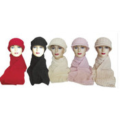 Knit Hat And Scarf Set