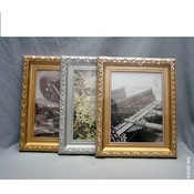 8 X 10 Plastic Photo Frame gold And Silver Colors(Case of 24)