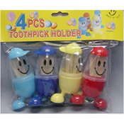 4 Piece Baseball Tooth Picks