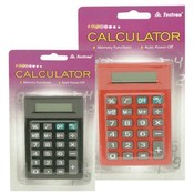8 Digit Black Red Calculator Full Face Calculator
