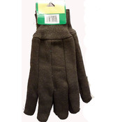 Brown Jersey Gloves