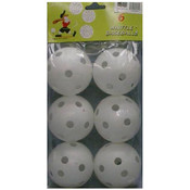 6 Piece Plastic Balls Baseball Size