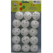15 Piece Plastic Golf Balls