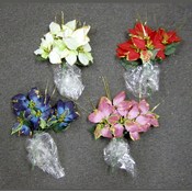 5T Xmas Flowers Gold Grass