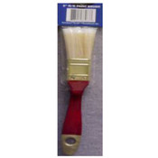 1 In. H/D Paint Brush Gold &amp; Red Handle