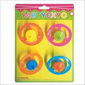 Diameter 6.2Cm Disc Spinning Top X4*