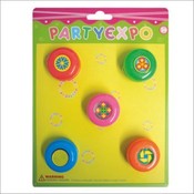 Diameter 3.8Cm Yo Yo W/Label X5*