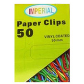 50 Count Paper Clips Vinyl