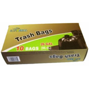 10Ct 26Gallon Trash Bags