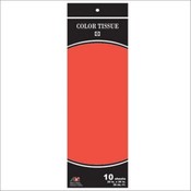 10 Sheet Solid Tissue (Red)