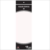 10 Sheet Solid Tissue (White)