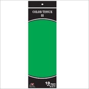 10 Sheet Solid Tissue (Green)