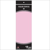 10 Sheet Solid Tissue (Lt Pink)