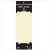 10 Sheet Solid Tissue (Ivory)