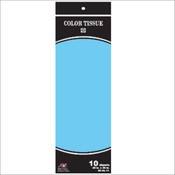 10 Sheet Solid Tissue (Lt Blue)