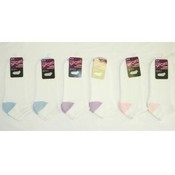 Ladies Low Cut Pastel Socks