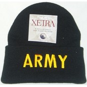Army Letter Knit Hat