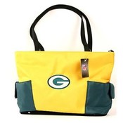 Green Bay Packers Yellow Green Tipped Hand Bag