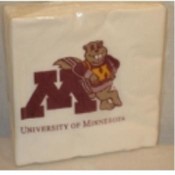 University of Minnesota Gophers Lunch Napkins