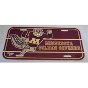 Minnesota Gophers License Plate