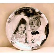 Photographic Boy/Girl Dessert Plates