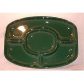 Plastic Serving Tray - Hunter Green